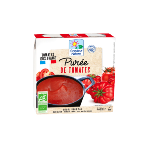 purée de tomates bio 2x30cl grandeur nature