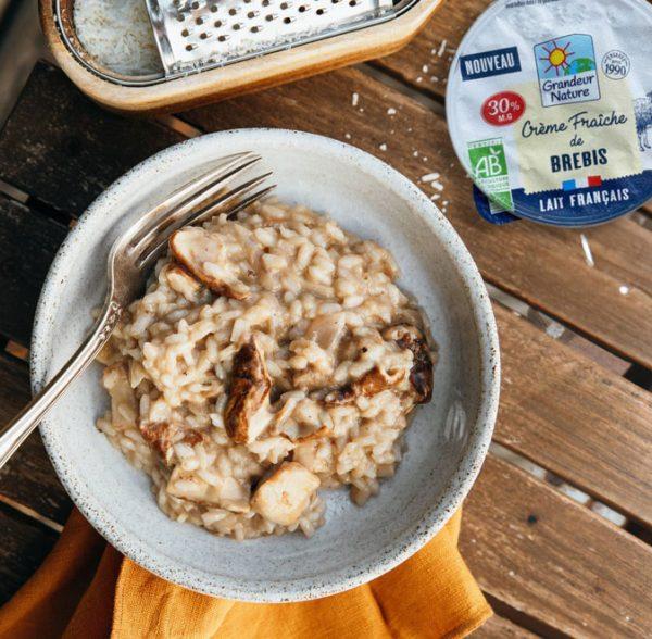 Risotto aux champignons Grandeur Nature