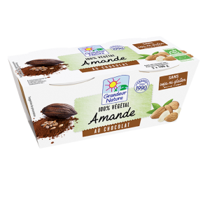 DESSERT végétal amande chocolat Grandeur Nature