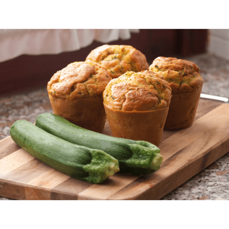 Muffins salés à la courgette