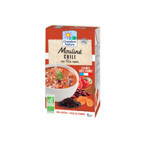 Soupe moulinée chili au riz noir Grandeur Nature Bio 1L