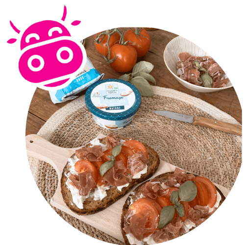 produits gamme lait de vache GRandeur Nature